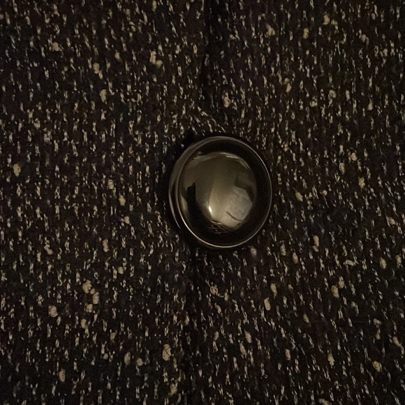 CAbi wool blend tweed gray peacoat medium NWT - Picture 4 of 7